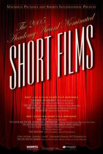 2005 Academy Award Nominated Short Films 2006